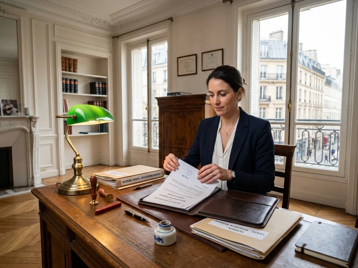 Résiliation mandat exclusif immobilier - Procédure et conditions pour résilier le contrat